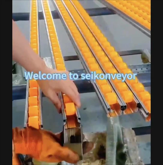 Roller Track Industrial Placon Plastic Roller for Lean Pipe Racking System